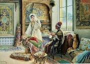 unknow artist Arab or Arabic people and life. Orientalism oil paintings 189 Germany oil painting artist